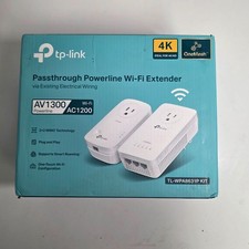 TP-Link Powerline WiFi Extender TL-WPA8631P KIT-Include AV1300 Powerline Network picture