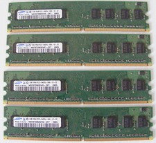 Lot of 4 Samsung M378T2863EHS-CF7 Total 4GB (4x1GB) DDR2 SDRAM Memory picture