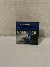 Epson 48 T048120 Black Printer Ink Cartridge Genuine OEM Sealed Exp 03/2020 picture