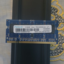 Ramaxel 512MB DDR2 SDRAM PC2-4200S-444 200-Pin SO-DIMM RMN1150LA38D6F-533 picture