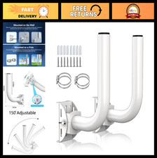 Universal Wireless Bridge Mounts 2-Pack - Outdoor Pole & Wall-Mounted WiFi Acces picture
