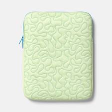 heyday Lime Green Puffy Laptop/Tablet Sleeve Up to 12.9” picture