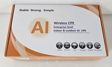 New ULNA CPE-966 Gigabit Wireless Bridge Kit Outdoor Point-to-Point PoE picture