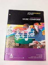 Vintage Atari Music Composer CX-4007 Cartridge Program for Atari 400/800 picture