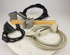 Vintage Cable Lot - LD50 - HD50 Adapter 50 Pin Centronics 26 Pin PC Card Low Vol picture