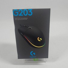 New Logitech G203 910-0055790 Wired Gaming Mouse Black picture