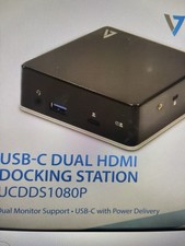 VSeven V7 UCDDS1080P Universal USB-C Dual HDMI Docking Station - NEW IN BOX picture