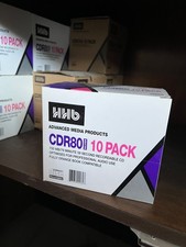 HHB CDR 10 pack silver 80 minute music optimised picture