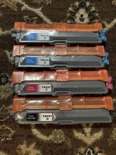 4 Pack Toner Cartridge TN221/TN225 Black, Magenta, (2) Cyan SEALED picture
