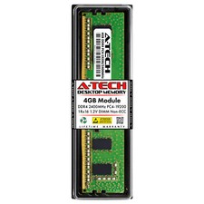 4GB DDR4 PC4-19200 DIMM Replacement for Kingston KVR24N17S6/4 Desktop Memory RAM picture