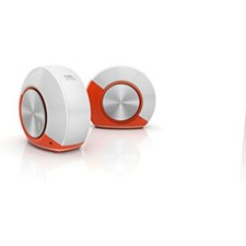 JBL Pebbles Plug and Play Stereo Computer Speakers - Orange picture