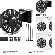 DNA Motoring 12 Inch High Performace Electric Cooling Slim Radiator Fan with ... picture