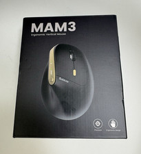 Sablute MAM3 Wireless Optical Vertical Mouse Ergonomic 4-Button 2400 DPI Beige picture