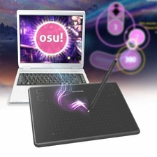 Refurbished Huion H430P Digital Graphic Drawing Tablet Pad OSU Battery-free Pen picture