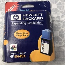HP 49 Hewlett Packard HP 51649A Large Tri-Color  22.8ml 10-2000 picture