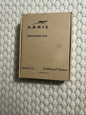 ARRIS / Motorola SurfBoard SB6141 DOCSIS 3.0 Cable Modem w/ Power Supply. Refurb picture