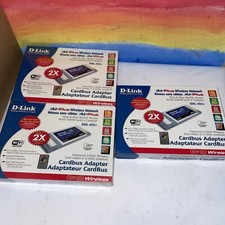 3 x  D-link AirPlus DWL-650+ 802.11b Wireless Adapter - Brand New PCMCIA picture