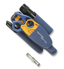 Fluke Networks Pro-Tool Kit IS60 Inc D914S Impact Tool D-Snip Cable Strippers picture