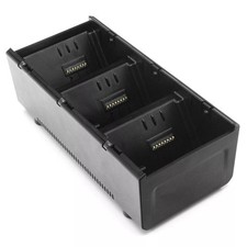 US 3-Slot Battery Charger Cradle for Zebra ZQ610 ZQ620 ZQ510 ZQ520 QLN320 QLN220 picture