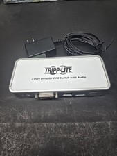 Tripp Lite B004-DUA2-K-R 2-Ports External KVM switch USB WITH POWER ADAPTER picture