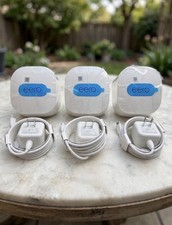 eero 6+ 3-Pack AX3000 Mesh WiFi 6 Router R010001 Open Box Frontier White picture