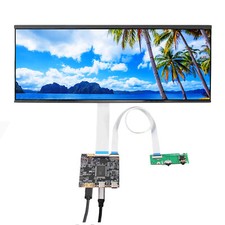 HD USB-C Type C LCD Controller Board With 12.3 inch 2400X900 2K IPS LCD Screen picture