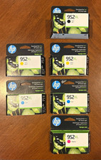 HP 952XL Genuine Original Inkjet Ink Cartridges X 6 Black Cyan Magenta Yellow picture