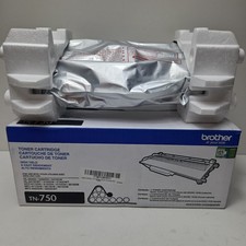 GENUINE - BROTHER TN-750 HIGH-YIELD BLACK TONER - OPEN BAG picture