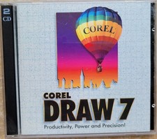 Vintage CD - COREL Draw 7, CD #1 and CD #2 picture