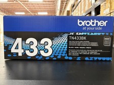 Genuine Brother TN433BK Black Toner Cartridge picture