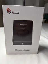Stageek Mechanical Mouse Jiggler Black Mover 100% Undetectable by IT Brand New picture