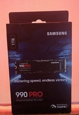 Samsung 990 PRO 1TB M.2 PCIe 4.0 NVMe Internal SSD Black 7450MB/s sealed picture