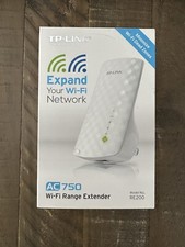TP-LINK RE200 AC750 Wireless Dual Band Wi-Fi Range Extender, Booster Brand New picture