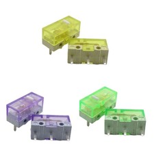 2PCs HUANO Mouse Microswitch 120 Million Clicks Life Mouse Button Micro Switches picture