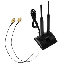 M.2 to RP-SMA Extension Cable Dual Band AC WiFi External 6dBi Wireless Antenna picture