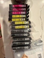 Lot of 11 Epson 200 and 200XL Ink Cartridges Black Magenta Yellow picture