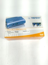 Trendnet 2-port PS/2 KVM Switch Kit TK-205K New Sealed Box picture