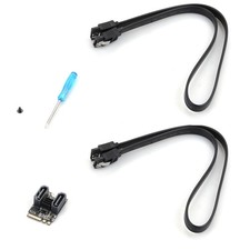 M.2 A+E Key To 2 Port SATA Extende Card M2 To Sata3.0 Expansion Key-A Key-E M.2 picture