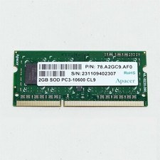 Qty 10 - Lot of 10x 2GB DDR3 PC3-10600 1333mhz SoDimm Laptop Memory Hynix RAM picture
