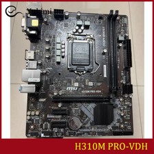 FOR MSI H310M PRO-VDH DDR4*2 LGA1151 32GB HDMI VGA DVI-D Ｍotherboard Test OK picture