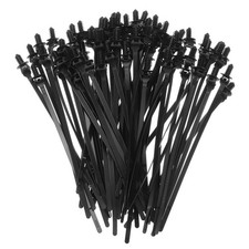 50pcs Push Mount Cable Zip Tie 8.3x0.22