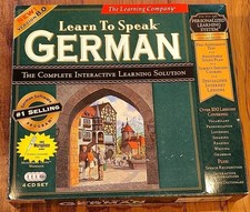 Learn to Speak German Complete Interactive Learning Solution Version 8.0 New picture