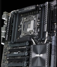 Asus x99-e ws/usb3.1 motherboard lga2011-v3 ATX ddr4 and I/O shield DDR4 XMP SLI picture