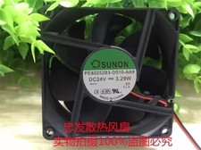 SUNON PE80252B3-D010-AA9 8025 DC24V 3.29W 8CM 2-Wire Inverter Silent Cooling Fan picture