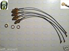 4 LONG Mini PCI U.FL to SMA Antenna WiFi Pigtail Cable Any Length 10-20 INCH picture