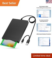 Reliable 3.5'' Floppy Disk Reader - Effortlessly Transfer Files Anytime picture