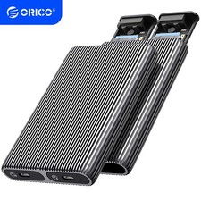 Dual M.2 NVMe + SATA SSD Enclosure External Hard Drive Case USB 3.1 Gen2 10 Gbps picture