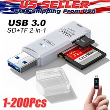 USB3.0 SD Card Reader for PC Micro SD Card to USB Adapter for Camera MemoryC lot picture