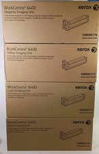 NEW Xerox WorkCentre 6400 Imaging Units Black Cyan Yellow Magenta picture