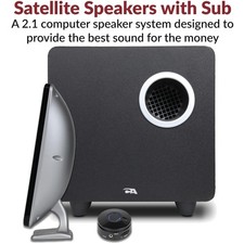 Immersive 2.1 Speaker System with Subwoofer picture
